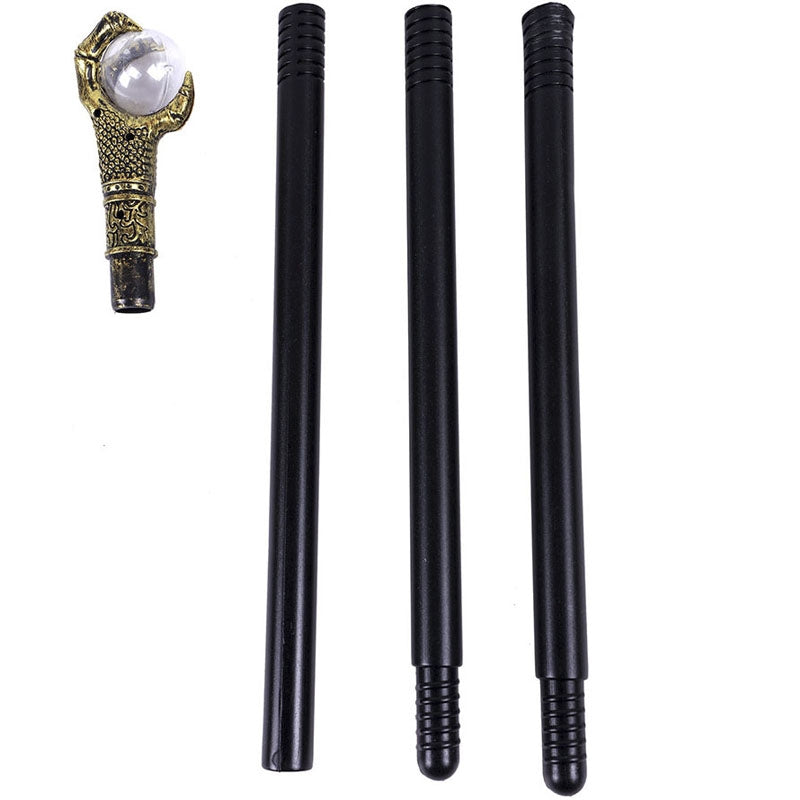 Baston Accesorio Disfraz Mago Hechicero Halloween | Cuotas sin interés Baston Accesorio Disfraz Mago Hechicero Halloween | Cuotas sin interés