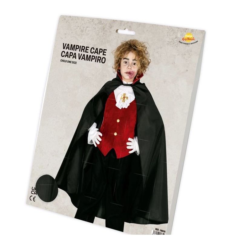 Capa Infantil Negra packaging