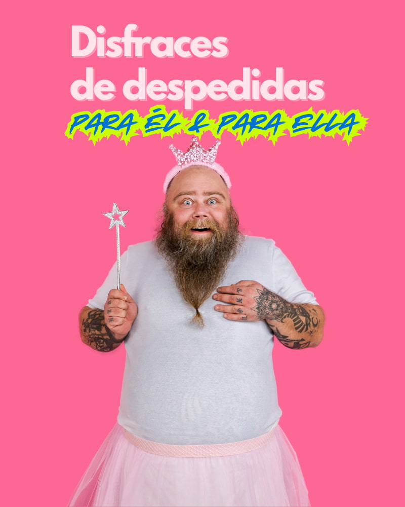 Encuentra los disfraces más divertidos y originales para despedidas de soltero. ¡Haz de la última noche de soltería un recuerdo inolvidable!"