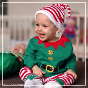 Disfraces de duendes y elfos para bebés
