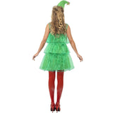 Disfraz de Árbol de Navidad para mujer espalda
