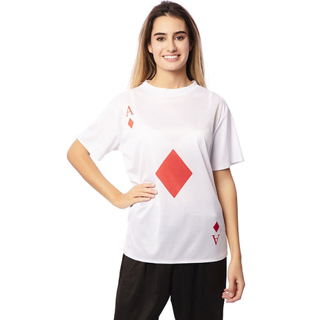 Camiseta de As de Diamantes para Adultos Mujer