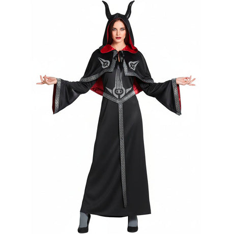 Disfraz de Demonia Sectaria para mujer Bis