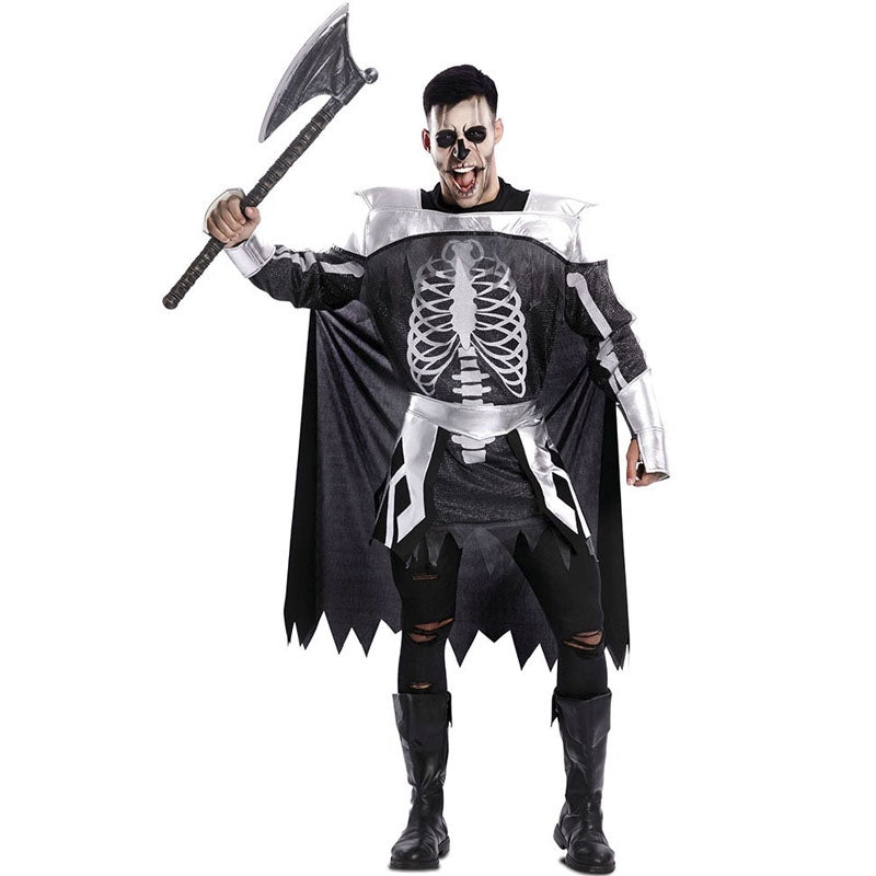 Disfraz de Esqueleto Medieval para hombre