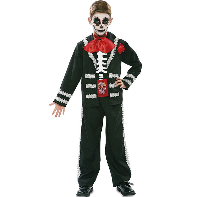 Disfraz De Esqueleto Para Bebé Funidelia - Talla 2-3 Años, Negro, Para Halloween Y Fiestas Disfraz De Esqueleto Para Bebé Funidelia - Talla 2-3 Años, Negro, Para Halloween Y Fiestas