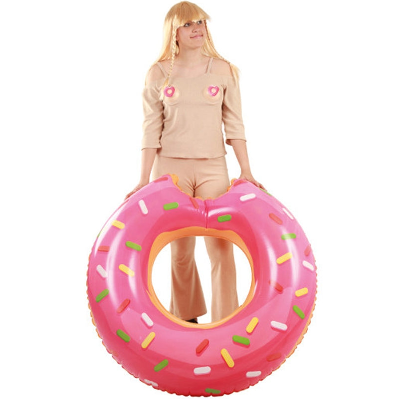Disfraz de Lapili comeme el donut adulto