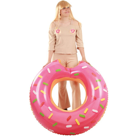 Disfraz de Lapili comeme el donut adulto