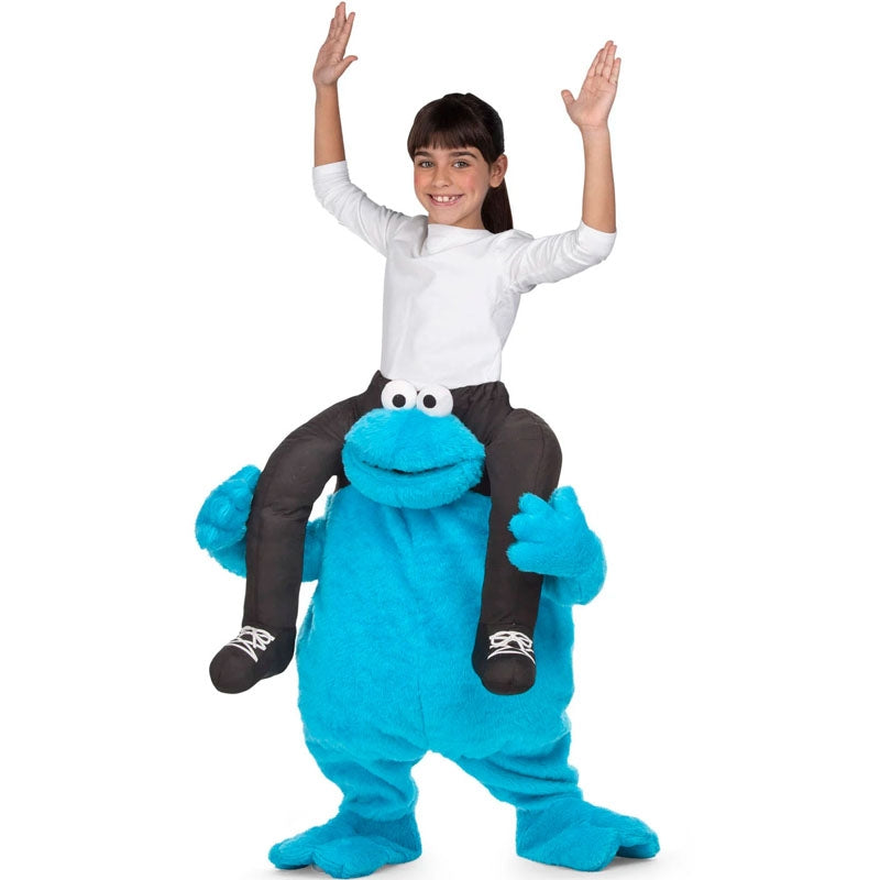 Disfraz de Monstruo Galletas a hombros Barrio Sésamo para niños