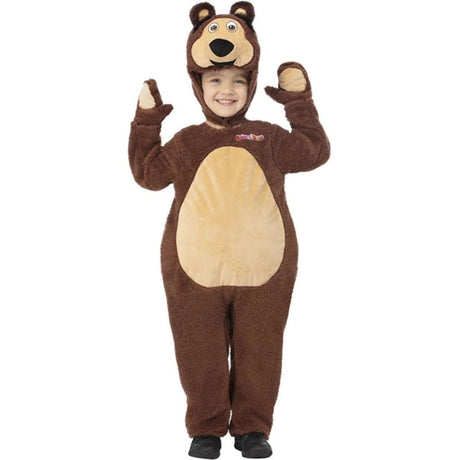 Disfraz de Oso de Masha y el Oso para niño