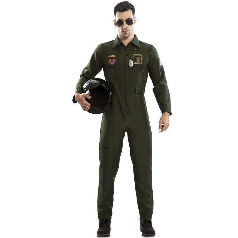 DISFRAZ PILOTO DE AVION 5-6 Al Por Mayor