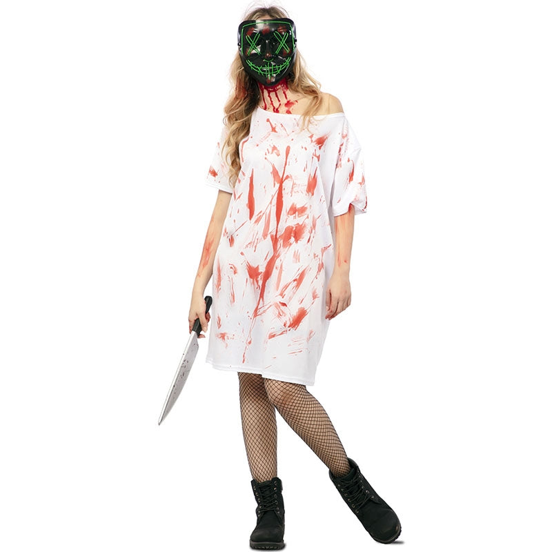 ▷ Disfraz Psicópata La Purga para Mujer |【Envío Halloween en 24h】