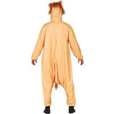 Disfraz de Rey León Kigurumi para adulto espalda