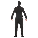 Disfraz de Sombra con Luz Led para hombre espalda