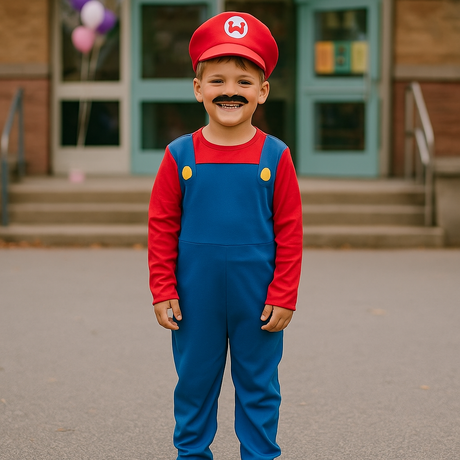 Disfraz de Fontanero Mario infantil