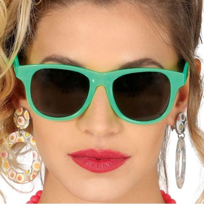 Gafas neón verdes