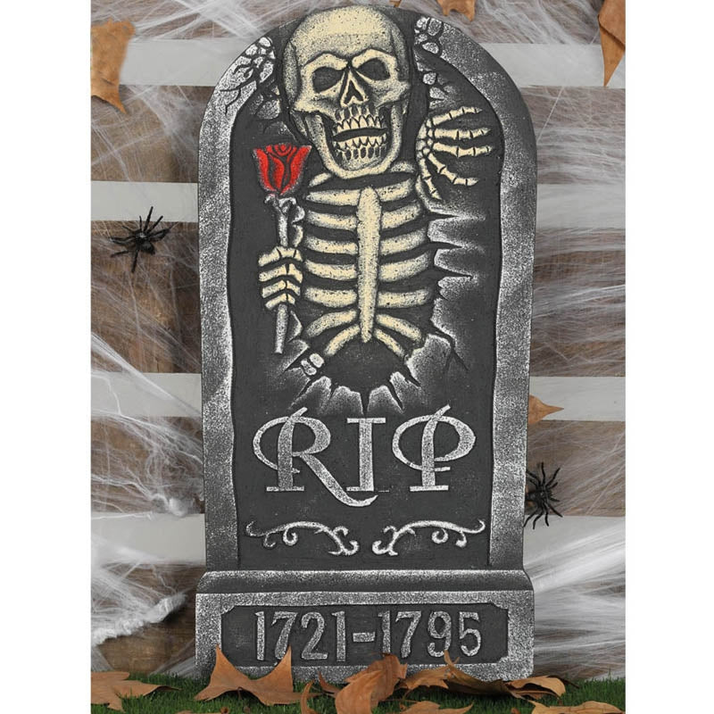 Lápida RIP Halloween - Decoración terror en 24h