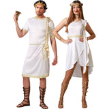 Pareja de Romanos Dorados
