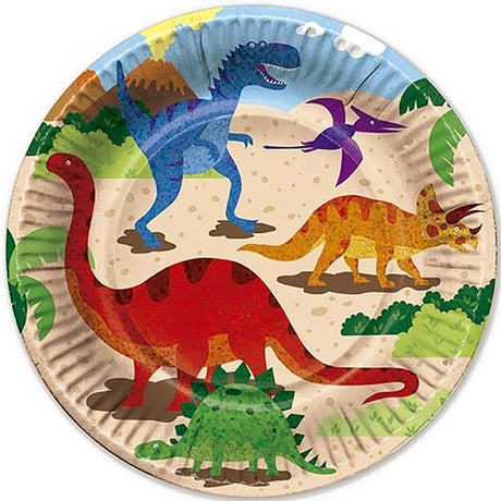 Platos de Dinosaurio de 23 cm 