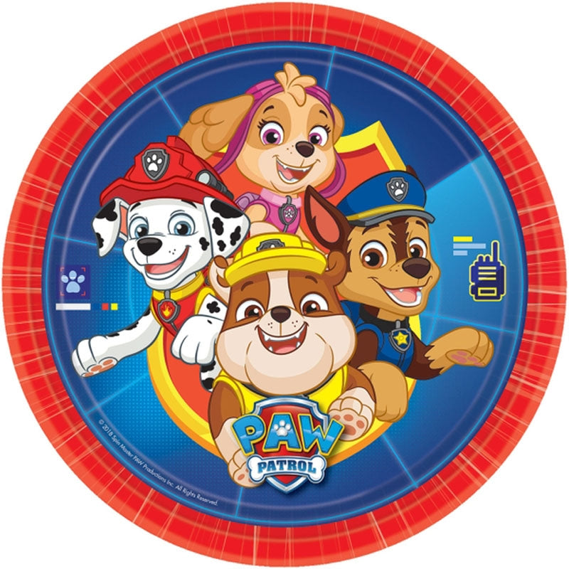 Platos Patrulla Canina de 23 cm unidades Compra online