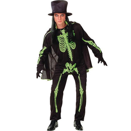Disfraz de Esqueleto Fluorescente