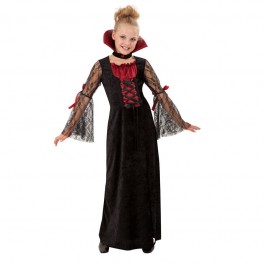 Disfraz Vampiresa Gótica Vestido niña  Envío Halloween en 24h