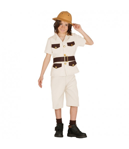 Disfraz de Explorador Safari para niño
