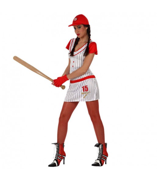 Disfraz de Jugadora de Béisbol