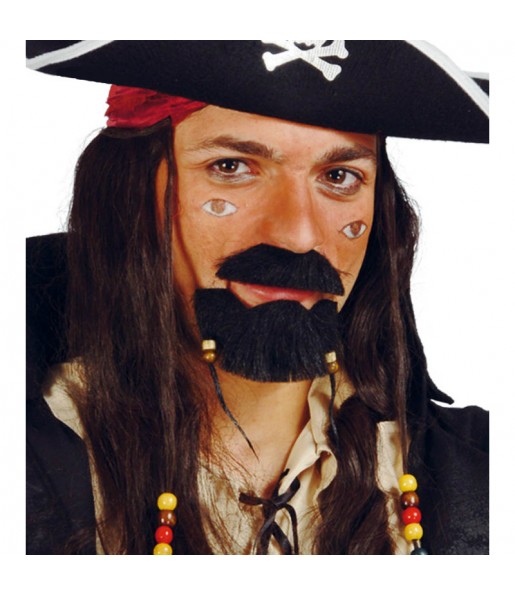Perilla y bigote Pirata