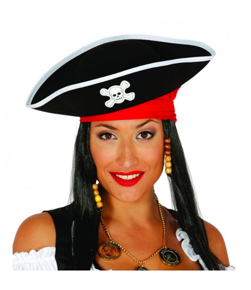 Sombrero Pirata Fieltro