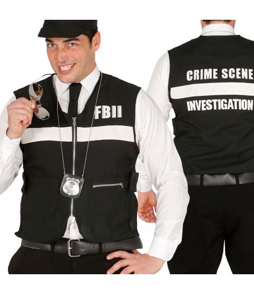 chaleco policía FBI