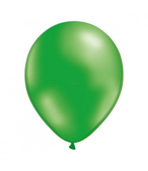50 Globos Metalizados Verde helio