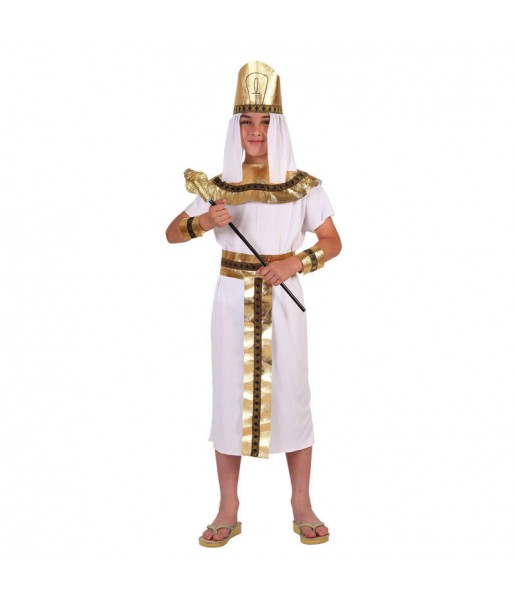 Disfraz de Egipcio Blanco infantil