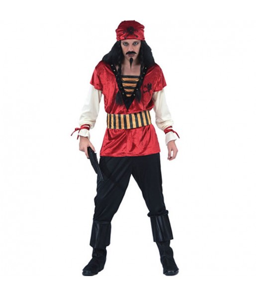 Disfraz de Pirata Rojo
