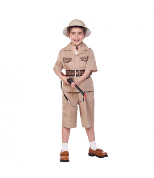 Disfraz de Explorador Safari chico infantil