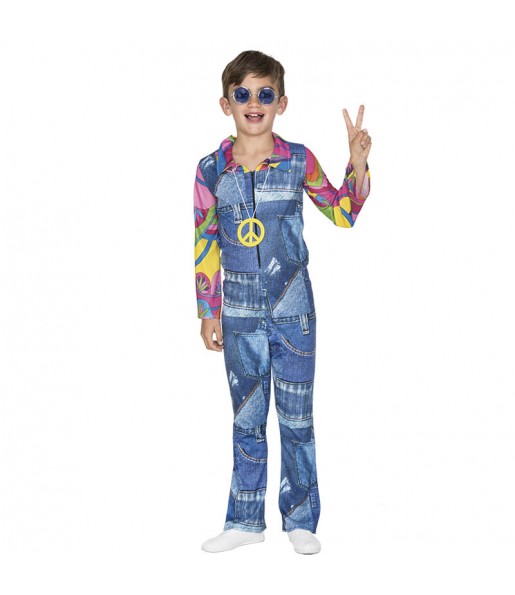 disfraz hippie vaquero niño infantil