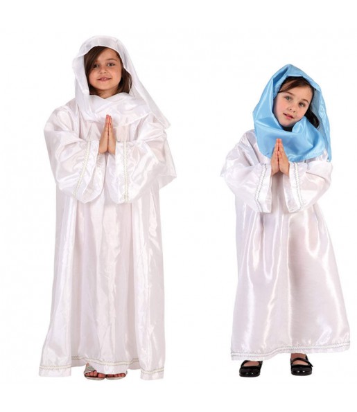 Disfraz de Virgen María infantil
