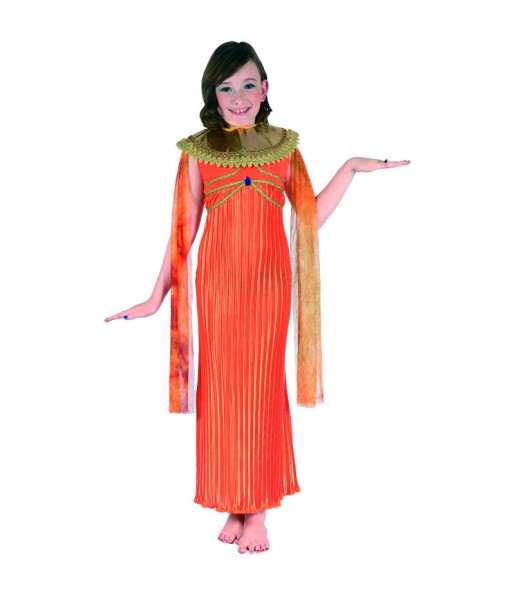 Disfraz de Egipcia Naranja