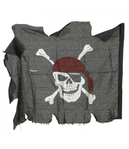 Bandera Pirata con jirones