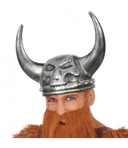 Casco Vikingo Calavera Cuernos