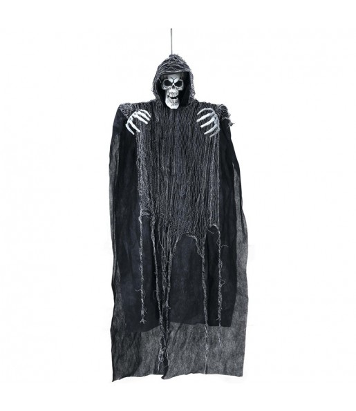 Colgante Esqueleto con túnica negra