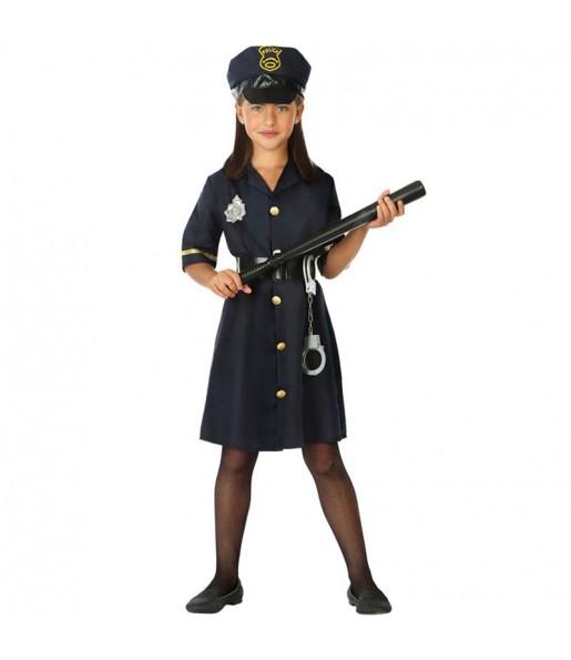 Disfraz de Agente de la Policía para niña