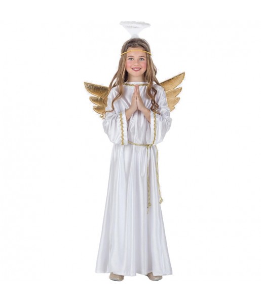 Disfraz de Ángel Navidad con alas para niña