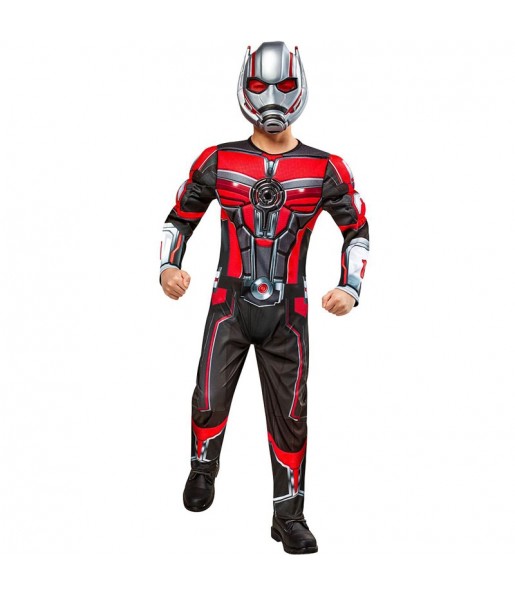 Disfraz de Superhéroe Ant-Man deluxe para niño