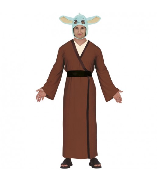 Disfraz de Baby Yoda Mandaloriano para hombre