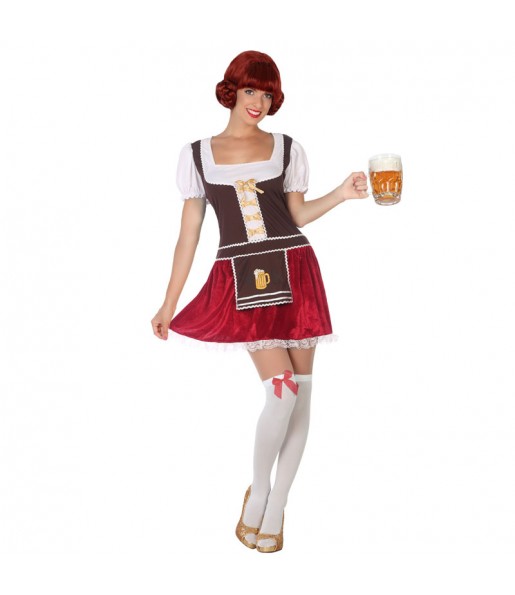 Disfraz de Bávara Alemana Oktoberfest para mujer