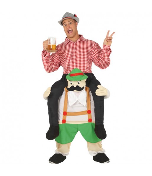 Disfraz de Bávaro Oktoberfest a hombros para adulto
