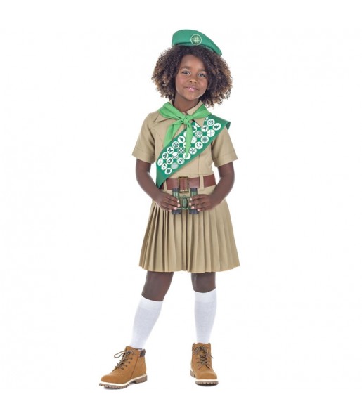 Disfraz de Boy Scout para niña