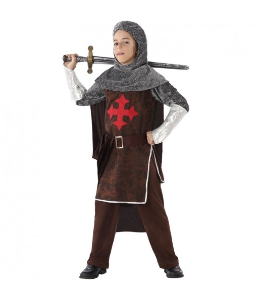 Disfraz de Caballero Medieval Cruzadas para niño