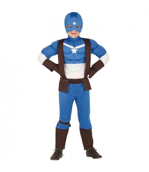 Disfraz de Capitán América Civil War para niño