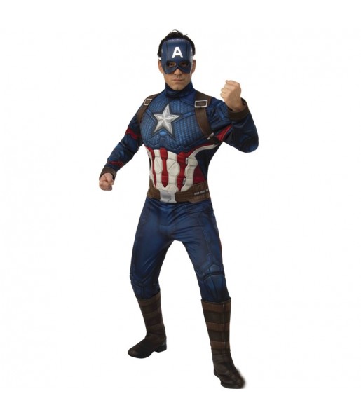 ▷ Disfraz Capitán América Los para hombre【Envío en